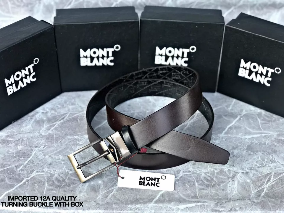 Atmt
 IMPORTED*
Turning buckle belt

Great quality
Reversible plain and designed belt

Formal + casu uploaded by XENITH D UTH WORLD on 4/30/2022