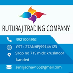 Business logo of Ruturaj trading company