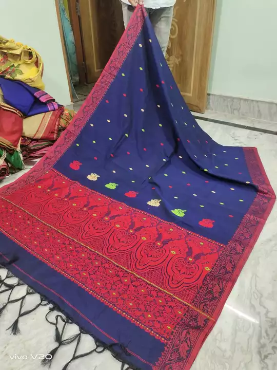 Pure Coton khadi hand work uploaded by business on 4/30/2022