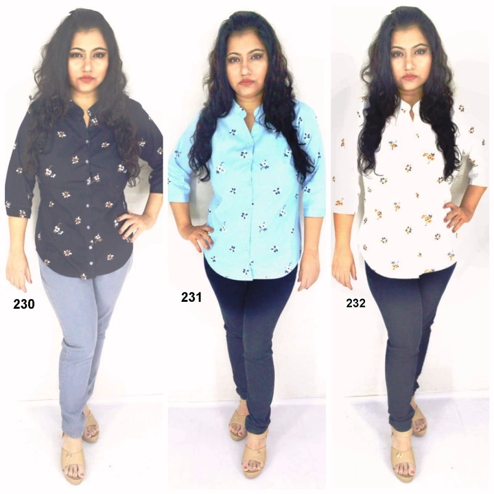Women/Girls Printed Cotton Casual Shirts uploaded by Maambe wears on 5/1/2022