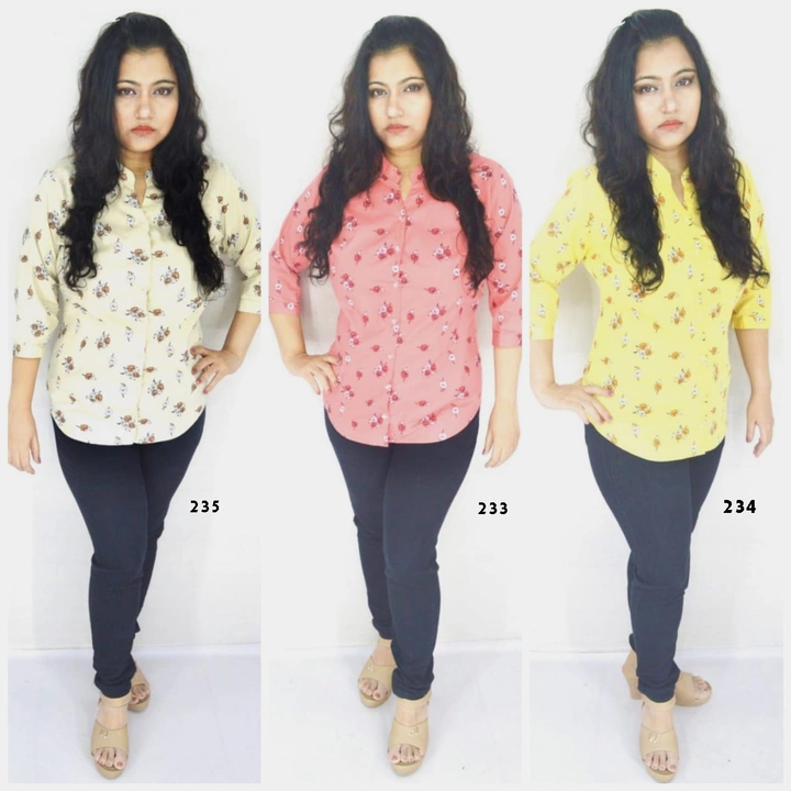 Women/Girls Printed cotton casual shirts uploaded by Maambe wears on 5/1/2022