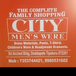 Business logo of City mens wear