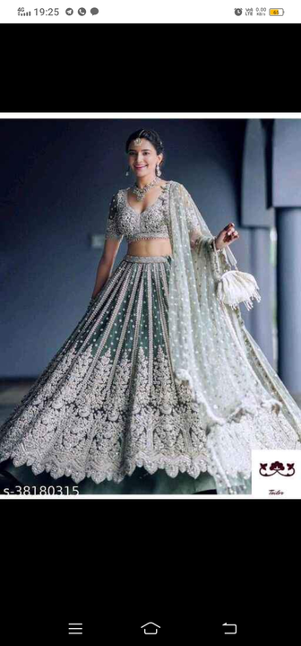 Fancy lehanga for wedding function  uploaded by Rekha Garments on 5/1/2022
