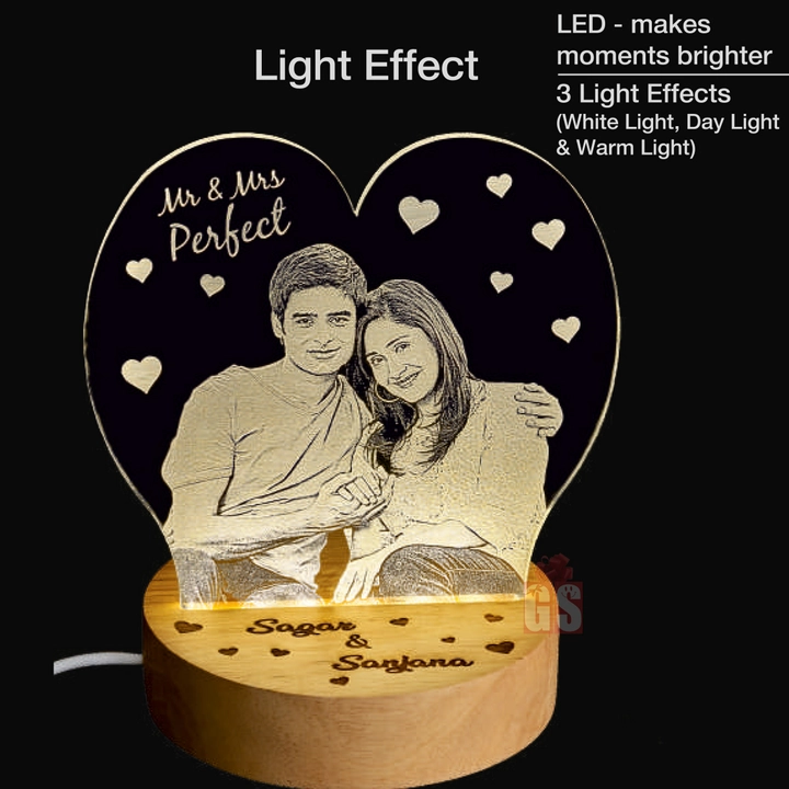 Engraved led light stand  uploaded by Giftin Smilez on 5/1/2022