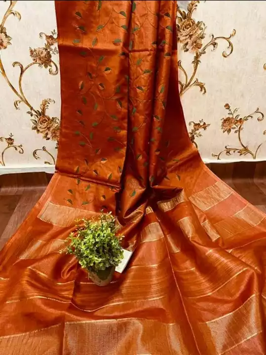 Post image Pure Silk Embroidery Work SareeLinen by Linen Tissue silk silk Saree TO PLACE YOUR ORDER Click hereWhatsApp 👇https://wa.me/918207435539👉WE ARE MANUFACTURER ALL KINDS OF BHAGALPURI SAREE, DUPATTA AND DRESS MATERIALS AVAILABLE👉Wholesaler/Shopkeeper/Reseller/Customer Most welcome More collection available Payment mode:- Bank transfer/ Google pay/ Phonepe/Paytm