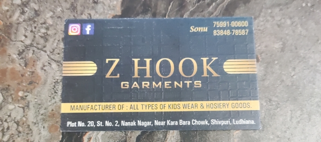 Visiting card store images of z__hook