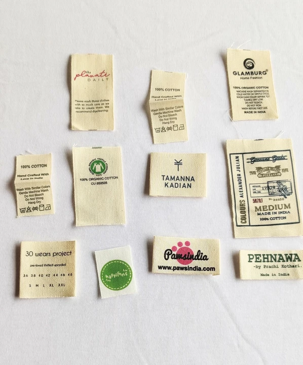Natural Cotton Labels  uploaded by Senmorta Fashion on 5/2/2022