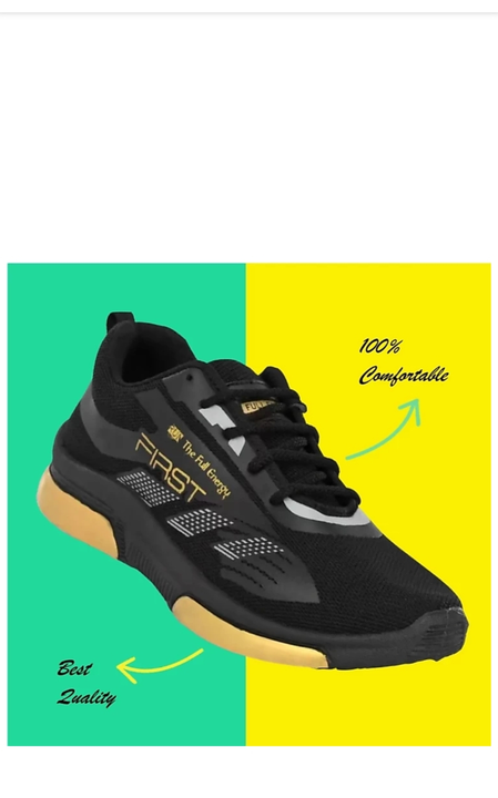 Running shoes for men (black) uploaded by business on 5/3/2022