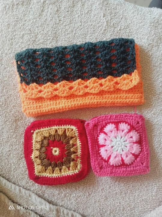 Handmade/crochet purse uploaded by business on 5/3/2022