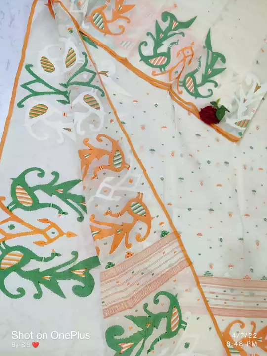 Most demanding cotton jamdine saree  uploaded by R D S saree center on 5/3/2022