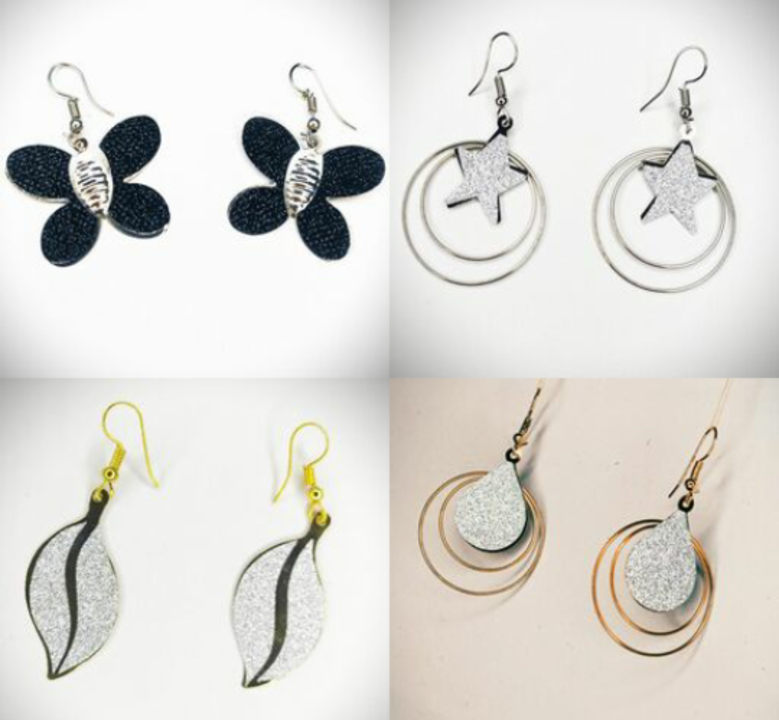 4 pieces Combo Earrings uploaded by D Handicraft on 5/3/2022