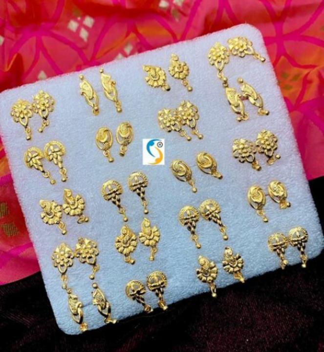 20 Pair Combo Set Earrings uploaded by business on 5/3/2022