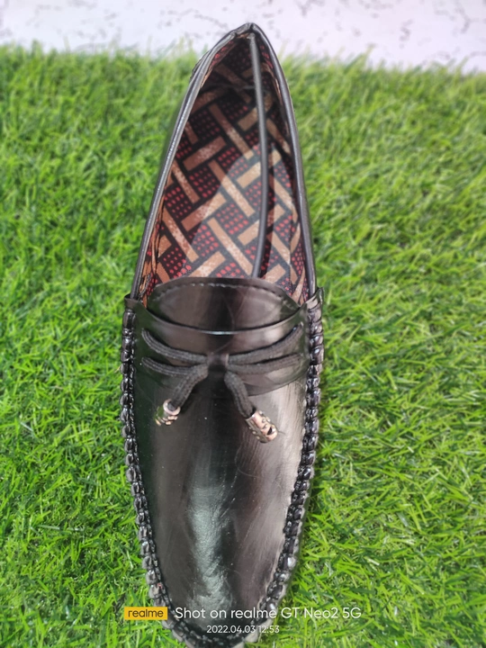 Mens black loafers shoes uploaded by Ks international  on 5/3/2022