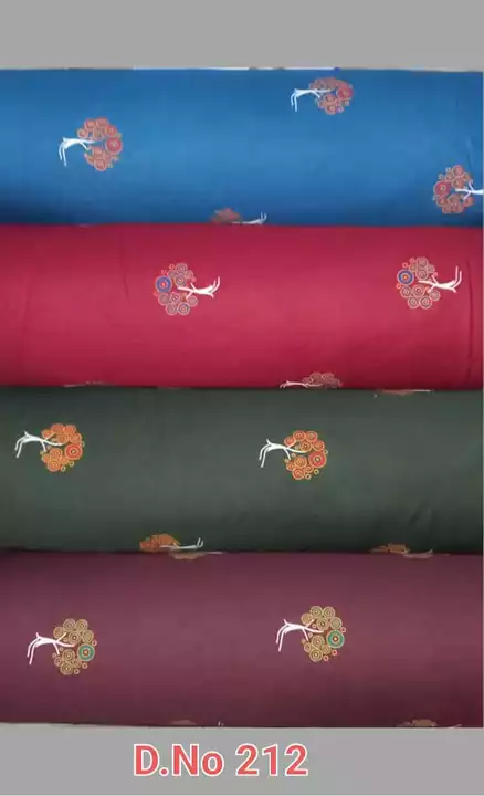 Post image I want 100 Bulk  of I want to connect with buyers of Rayon printed and Rayon plain Fabrics .