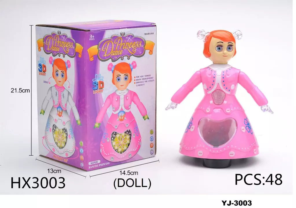 Princess dance 3D light  uploaded by K.V.Marketing on 5/3/2022