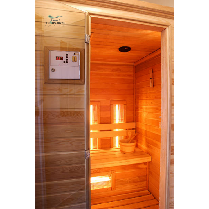 Wooden Sauna Room uploaded by Indus Bath Jacuzzi Bathtubs on 5/3/2022