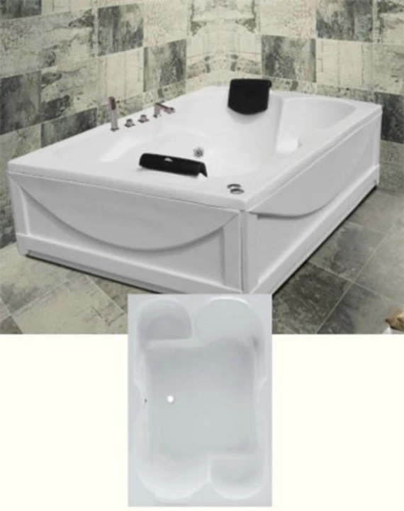 6×4 Feet Premium Bathtub uploaded by Indus Bath Jacuzzi Bathtubs on 5/3/2022