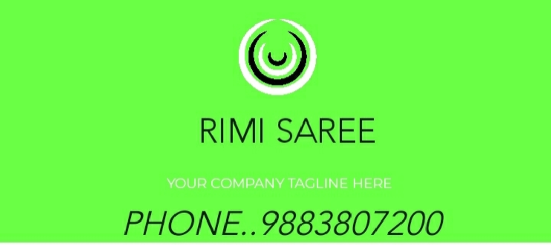 Visiting card store images of Rimi saree