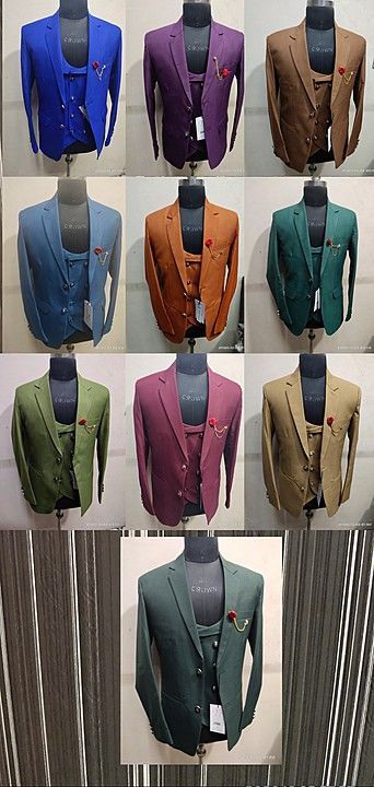 Three piece sunt plen jacket uploaded by M.z Ansari Fashion on 10/23/2020