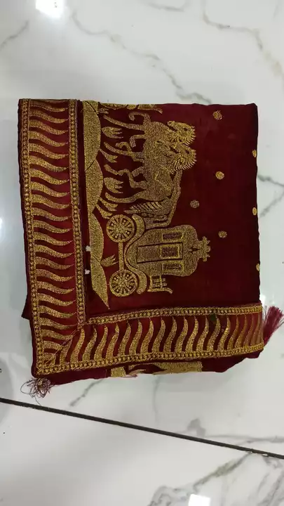 Vichitra  uploaded by Embroidery saree on 5/4/2022