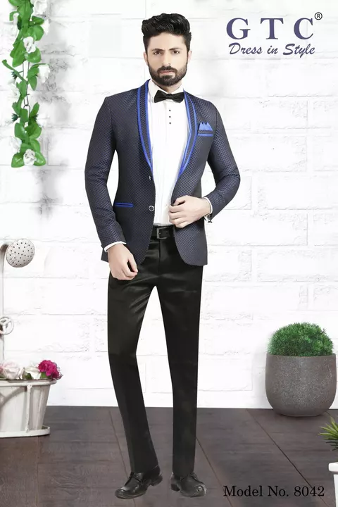 Sleek GTC- 4-piece Designer Men Suit uploaded by AMBE COLLECTIONS  on 5/4/2022