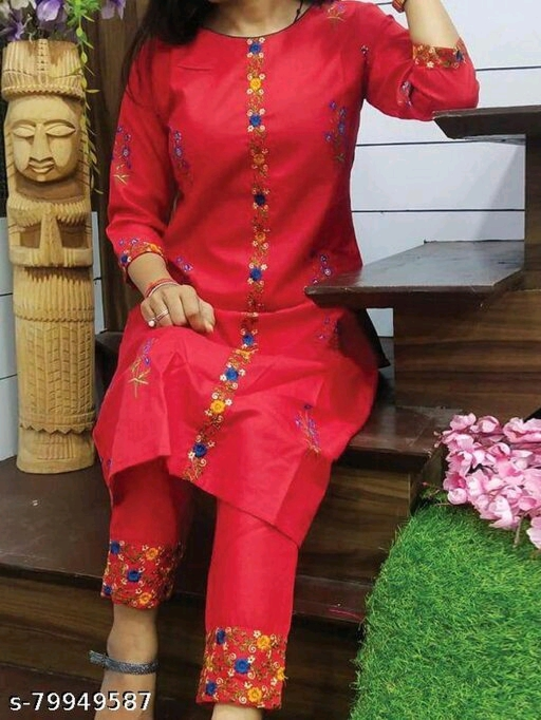 Women kurta set uploaded by Clothes of our choice on 5/4/2022