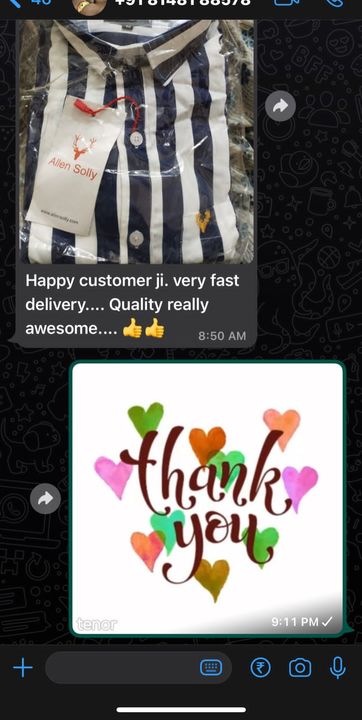 Post image Happy Customer reviews or feedback from customer you can check in below photos Any queries dm