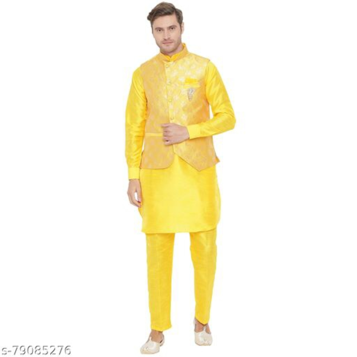 Post image Whatsapp -&gt; https://ltl.sh/zE5Ud9cb (+917893820898)Catalog Name:*Essential Men Kurta Sets*Top Fabric: Art SilkBottom Fabric: Art SilkScarf Fabric: Art SilkSleeve Length: Long SleevesBottom Type: Straight PajamaStitch Type: StitchedPattern: PrintedSizes:S (Top Length Size: 34 in, Bottom Waist Size: 28 in, Bottom Length Size: 32 in) L (Top Length Size: 37 in, Bottom Waist Size: 36 in, Bottom Length Size: 36 in) 
Easy Returns Available In Case Of Any Issue*Proof of Safe Delivery! Click to know on Safety Standards of Delivery Partners- https://ltl.sh/y_nZrAV3