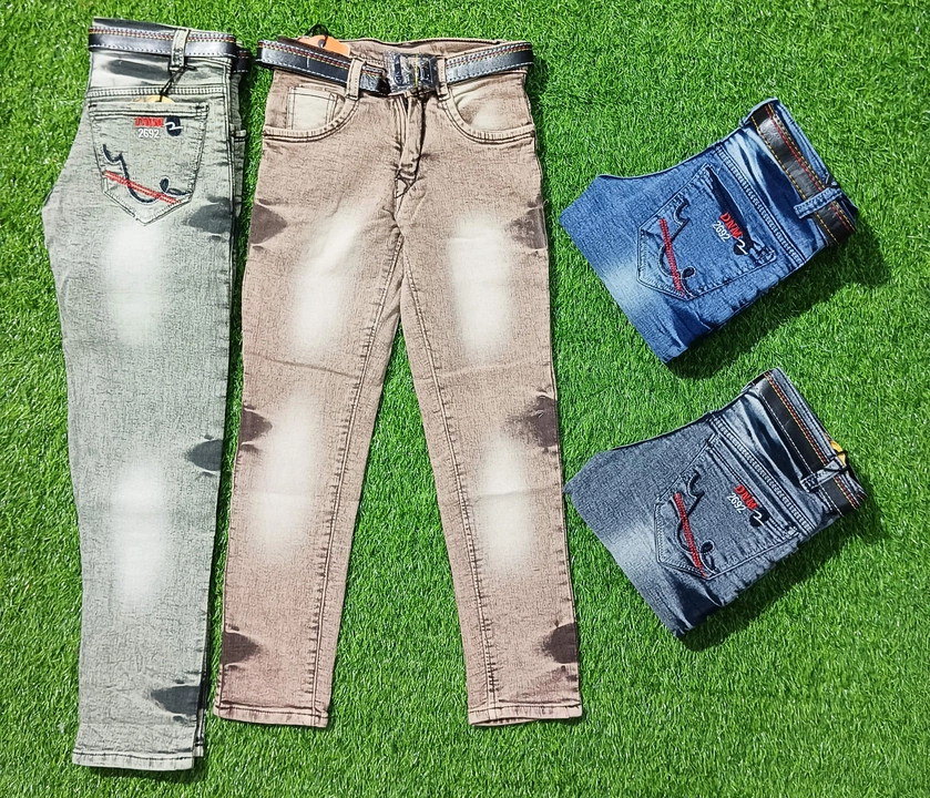 Post image We are manufacturing all types of kids jeans with best quality in cheapest rate
