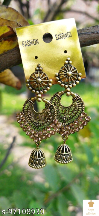 Earrings uploaded by Aayu collection on 5/4/2022