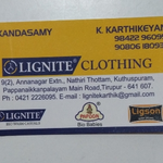 Business logo of LIGNITE CLOTHING