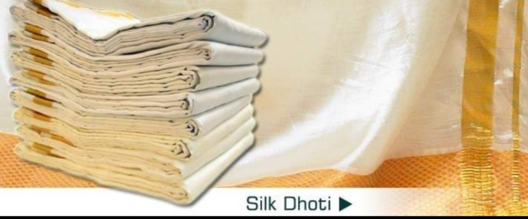 Silk dhoties  uploaded by business on 5/5/2022