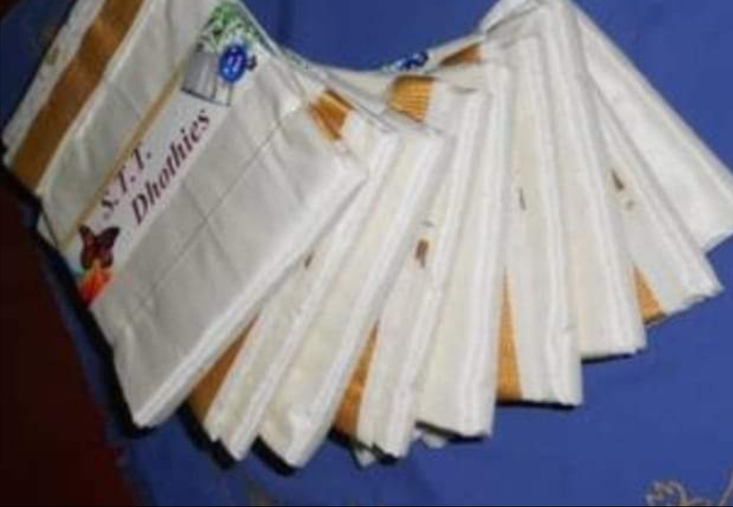 Silk dhoties & shirting fabrics uploaded by business on 5/5/2022