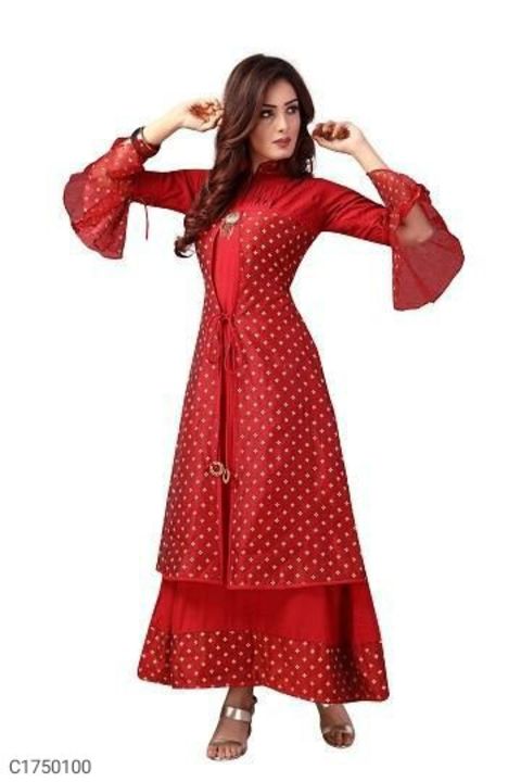 Post image *Product Name:* Elegant Printed Rayon Kurtis
*Details:*Description: 1 Piece of KurtiFabric: RayonSize; Bust (In Inches):  S-36, M-38, L-40, XL-42, XXl-44, 3XL-46, 4XL-48Length: 42 InSleeves: 3/4th SleevesType: StitchedWork: Printed
💥 *FREE Shipping* 💥 *FREE COD* 💥 *FREE Return &amp; 100% Refund* 🚚 *Delivery*: Within 7 days