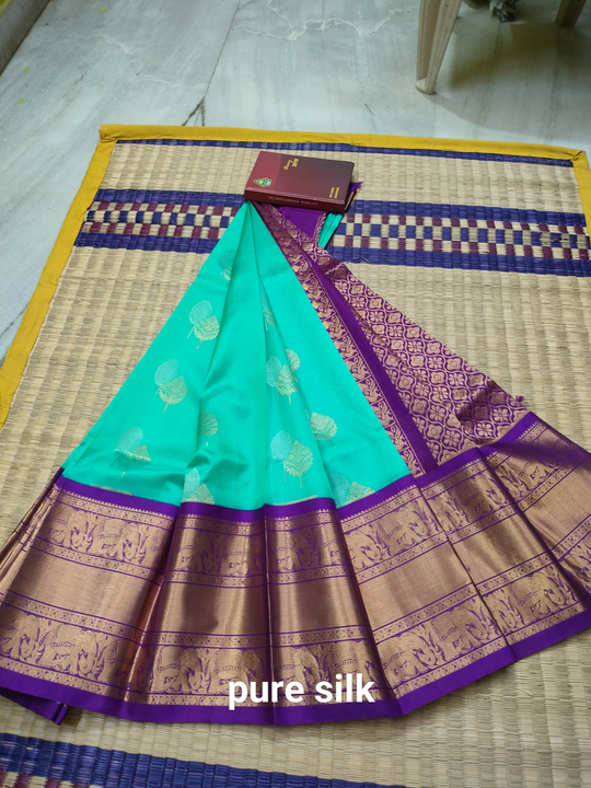 Pattu saree uploaded by Hand loom sarees on 5/5/2022