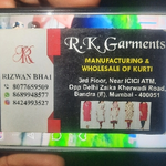 Business logo of R K Garments