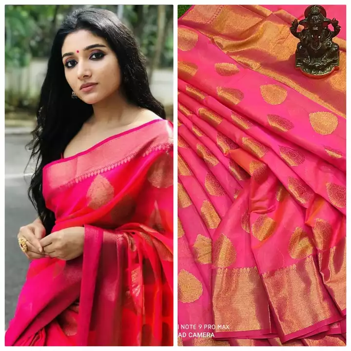 Monika cotton saree uploaded by business on 5/5/2022