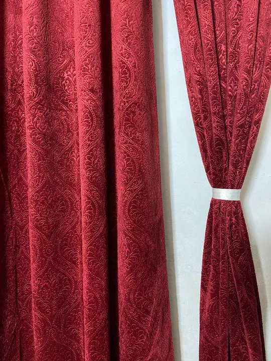 Velvet curtains uploaded by Shyam Sunder & Co. on 5/5/2022