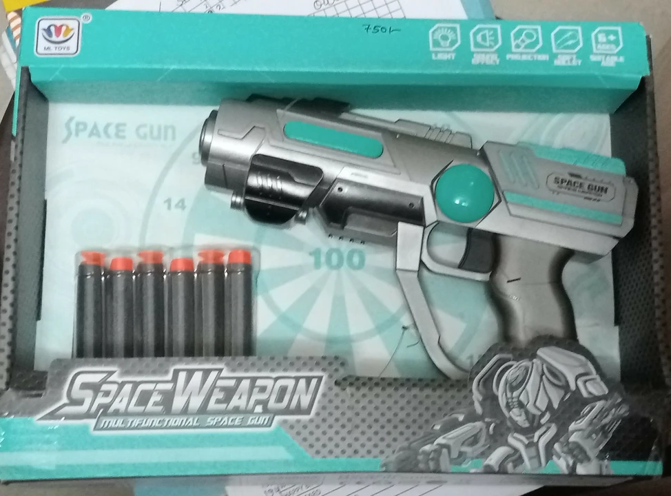 Space weapon gun uploaded by K.V.Marketing on 5/5/2022