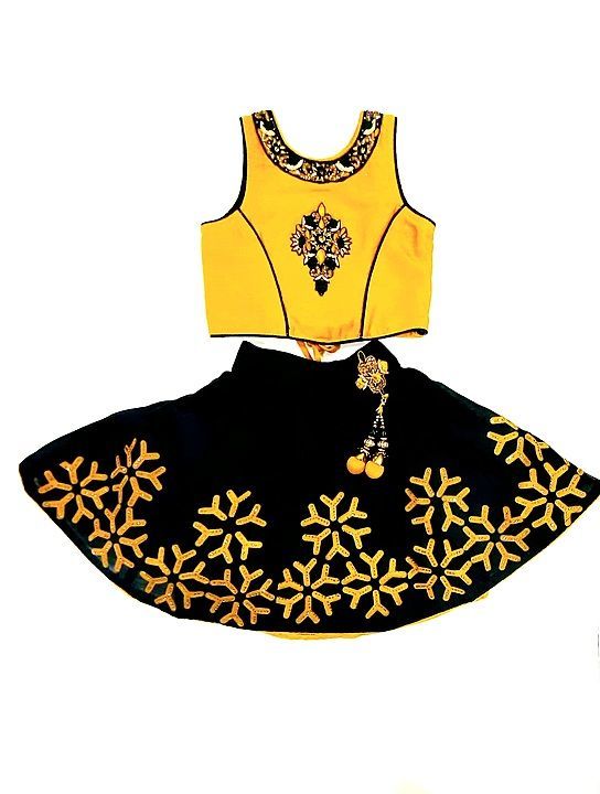 Skirt top choli for baby girls uploaded by business on 10/24/2020