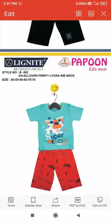 Product uploaded by LIGNITE CLOTHING on 5/5/2022