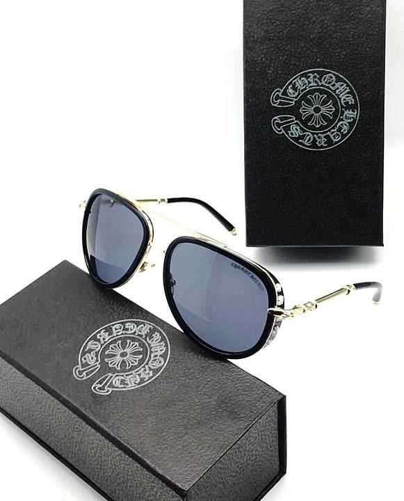 Chrome Heart - 1188 Black Lens To Gold Metal Frame Branded Sunglasses uploaded by Pilanta Group on 10/24/2020