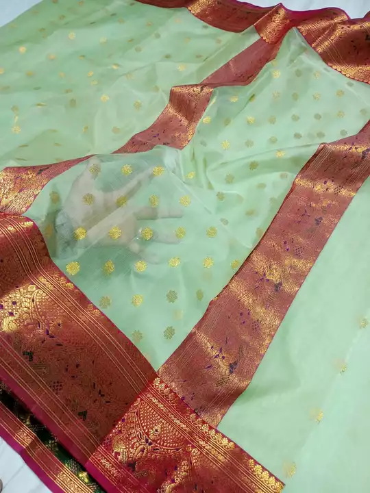 Kattan silk saree uploaded by CHANDERI HANDLOOM SAREE on 5/6/2022