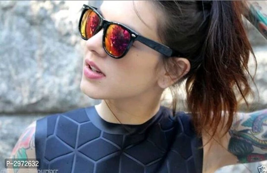 Post image Premium quality sunglasses for unisex
Within 7-9 business days However, to find out an actual date of delivery, please enter your pin code.
Frame material : fiber Frame color black Size : free size Unisex sunglasses rs 270