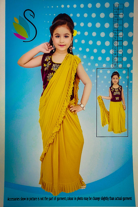 Product image of Kids saree, ID: kids-saree-37cb1c0d