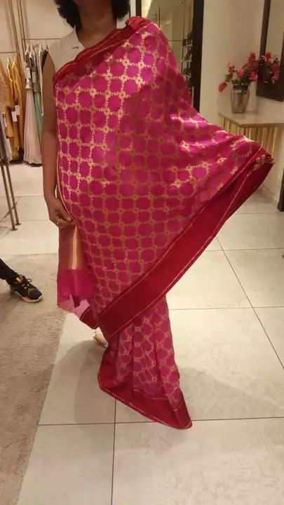 Handmade jangla saree uploaded by business on 5/6/2022