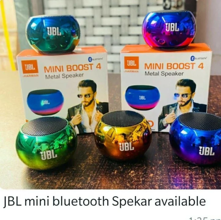 JBL Mini Boost Bluetooth matal Speaker  uploaded by business on 5/6/2022