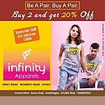 Business logo of Infinity apparels 