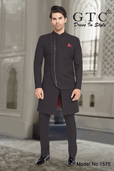 Modernistic GTC- Indo-Western Sherwani uploaded by AMBE COLLECTIONS  on 5/6/2022