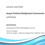 Business logo of Inaya Fatima garments